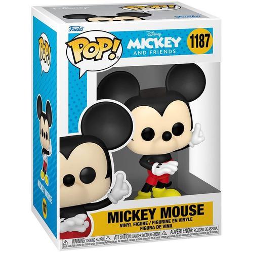 Figurine Funko Pop - Mickey Mouse [Disney] N°1187 - Mickey Mouse (59623)