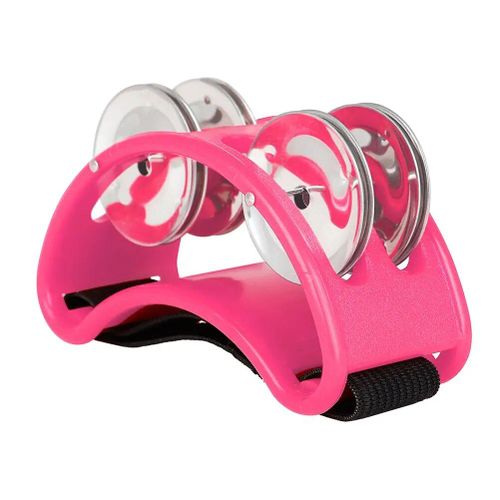 Compagnon De Batterie Jingle Accessoire Persch Instruments,Main,Pied,Davtransistors,Tambourin,Tambour,Instrument De Musique - Type Pink