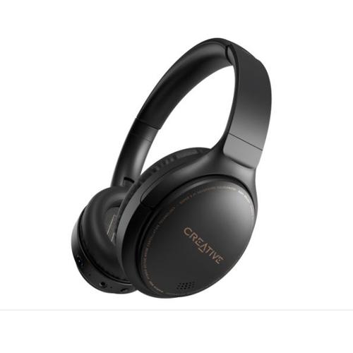 CREATIVE ZEN HYBRID Casque circum-aural sans fil avec suppression active du bruit - Noir