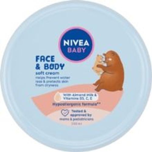 Nivea - Baby Face & Body Soft Cream - Jemný Krém Na Obli¿Ej A T¿Lo Pro D¿Ti 200ml 