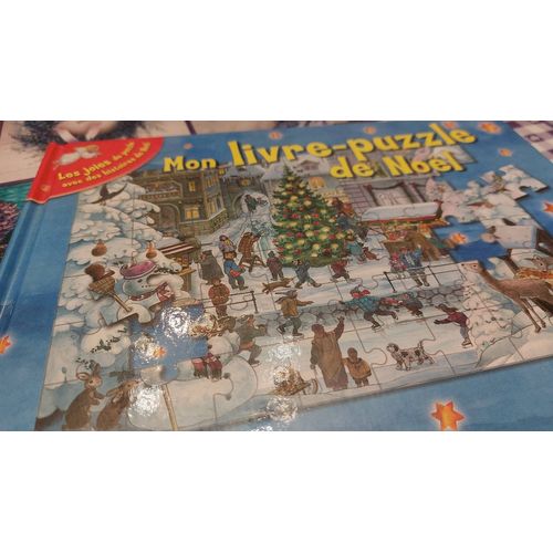 Mon Livre Puzzle De Noël 