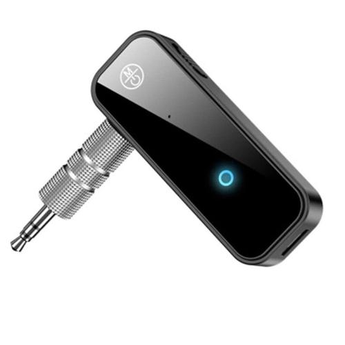 en 1 Bluetooth 5.0 Adaptateur audio sans fil 3,5mm AUX Récepteur de voiture Ordinateur TV Projecteur Transmetteur