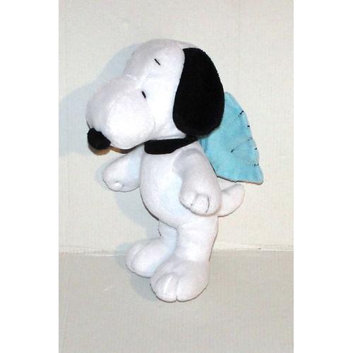 Peluche Snoopy Avec Des Ailes Bleu Play By Play - Doudou Chien Snoopy 21 Cm Peanuts 2004