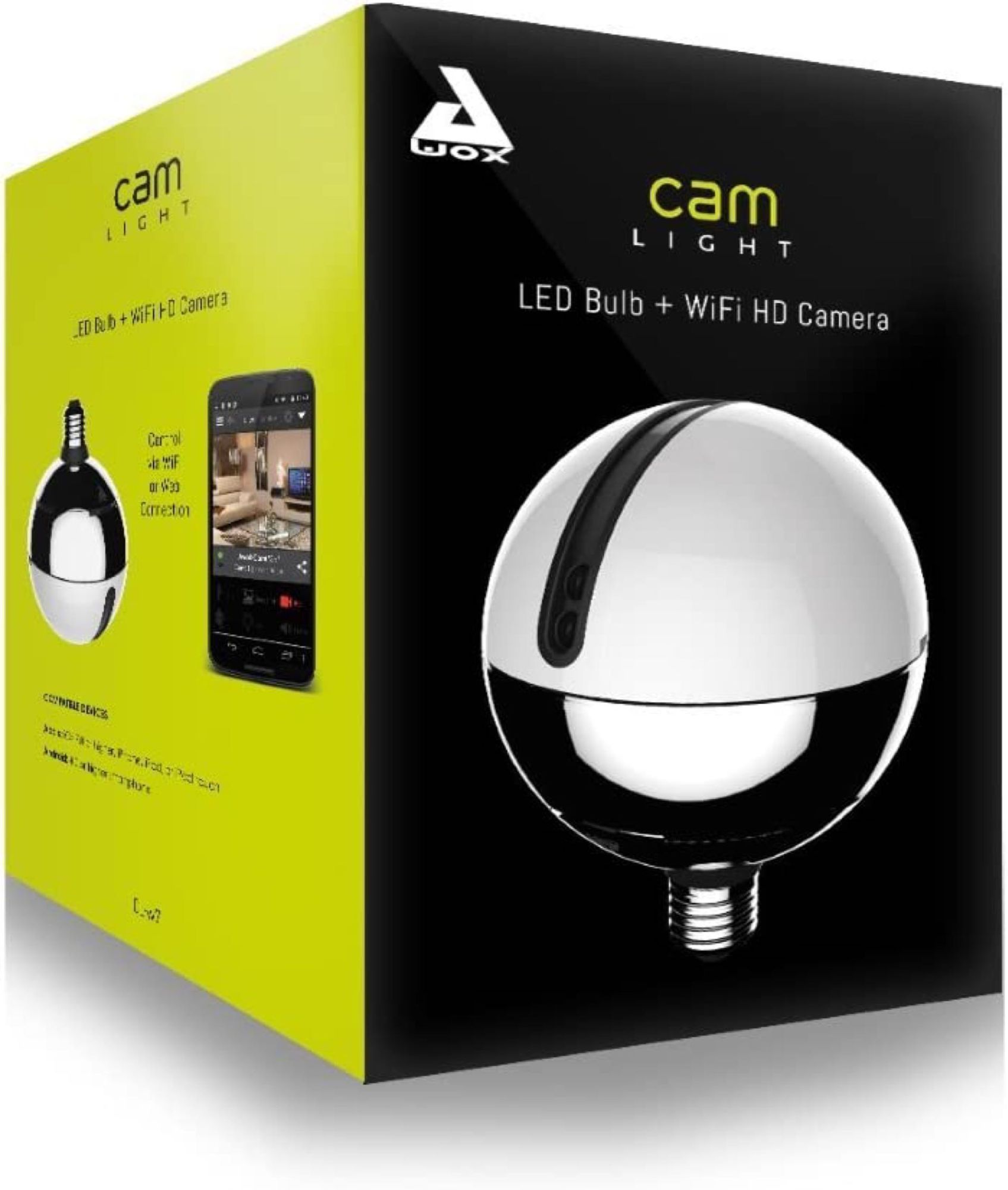 Cam Light wox ampoule connecter camera 