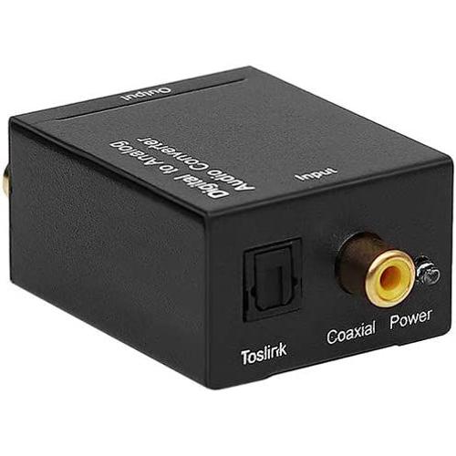 Adaptateur Audio Optique numérique analogique Malatec