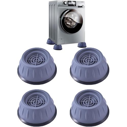 4 Pièces Pied Anti Vibration Machine a Laver, Patins Anti Vibration Lave Linge, Pied Machine a Laver Anti Vibration, Pied Machine a Laver pour Machines à Laver Séchoirs et Meubles