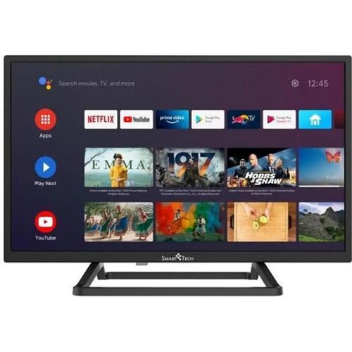 TV LED Smart Tech 24HA10T3 HD 24"" (60cm) ANDROID  Netflix, Youtube, Google Assistant, Chromecast, 3xHDMI, 2xUSB