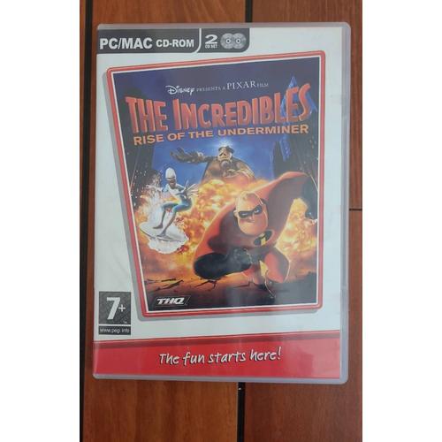 The Incredibles - Rise Of The Underminer - Pc/Mac - 2 Cd-Rom