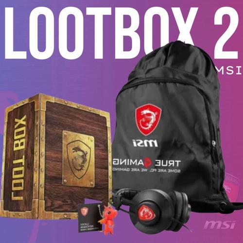 Loot Box 2 ( Casque Gaming + Sac Ms + Porte Clés Lucky Dragon)