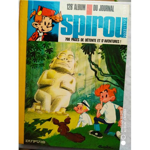 Album Spirou N°128, Du N°1812 Au N°1824, De Janvier 1973 À Mars 1973