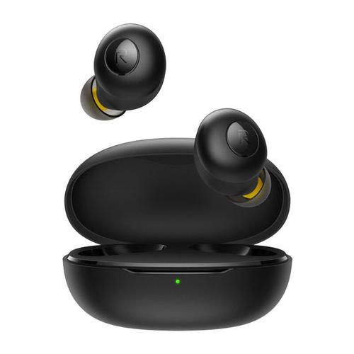 TWS écouteurs sans fil Bluetooth 5.0 écouteurs 10mm Basse 20 heures de lecture Smart Touch Casque de sport étanche avec micro, version globale, noir