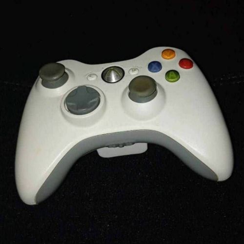 Manette Blanche Sans Fil, Xbox 360 Microsoft