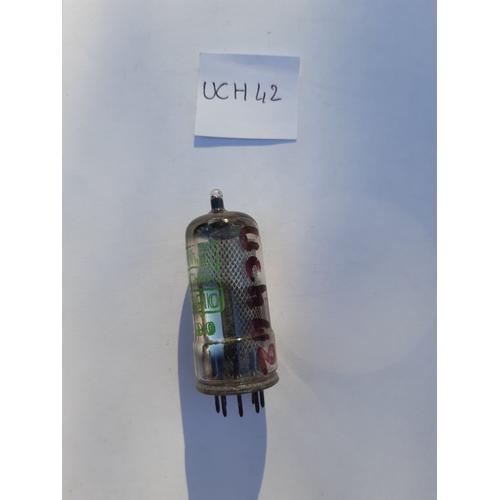 1 Tubes, lampe TSF UCH42 vintage tube ampli