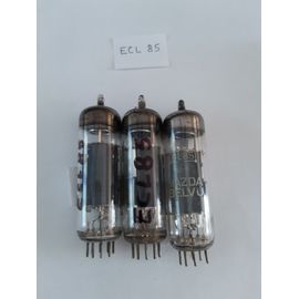 1 Tubes, lampe TSF ECL85 vintage tube ampli