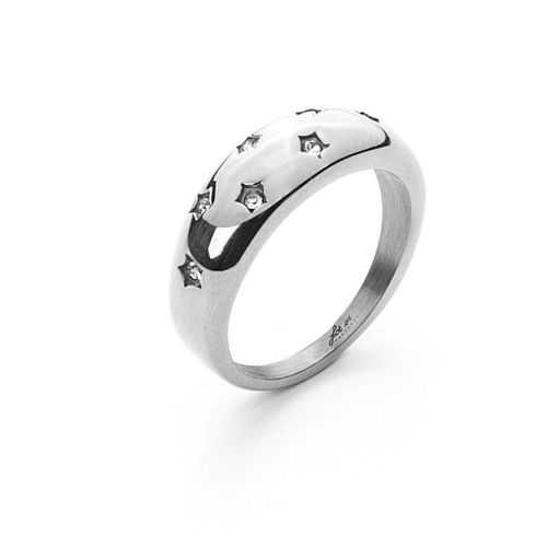 Bague Femme Bijoux 4us Cesare Paciotti Mesure 16 ?L?Gant Cod. 4uan4790w-16 4us Cesare Paciotti