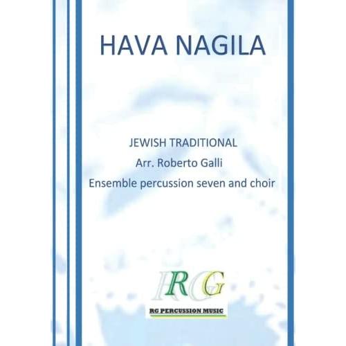 Hava Nagila: Percussion Ensemble Seven (Italian Edition)