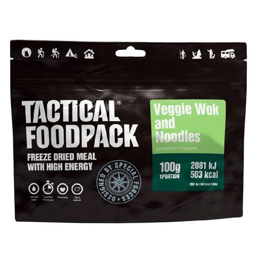 Sachet De Wok Vegetarien De Nouilles Aux Legumes Tactical Foodpack Pret En 10 Mn - 316106