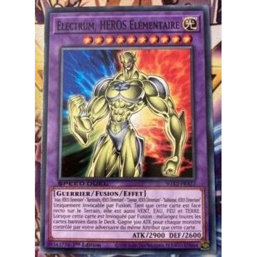 Yu Gi Oh Sgx2 Fra22 Électrum Héros Élémentaire