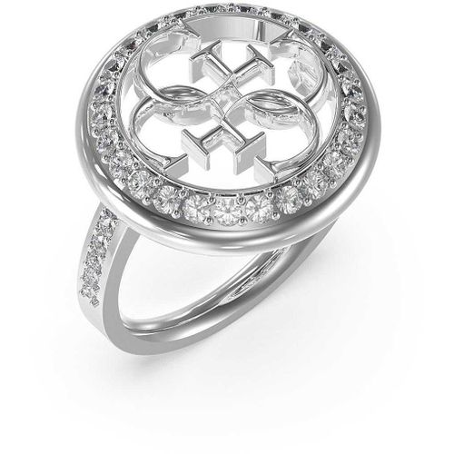Bague Femme Bijoux Guess Life In 4g Mesure 12 Classique Cod. Jubr02139jwrh52 Guess