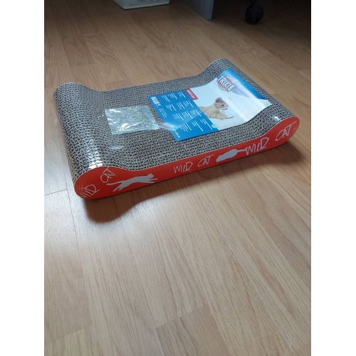 Griffoir En Carton Avec Herbe À Chat