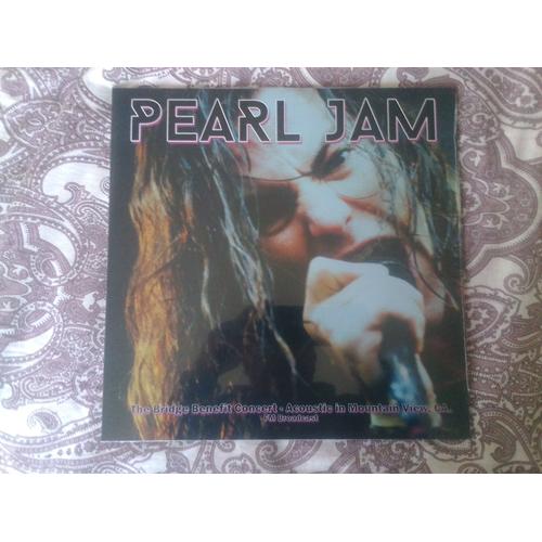 Pearl Jam The Bridge Benefit Concert Lp Live Acoustic Mountain View 99