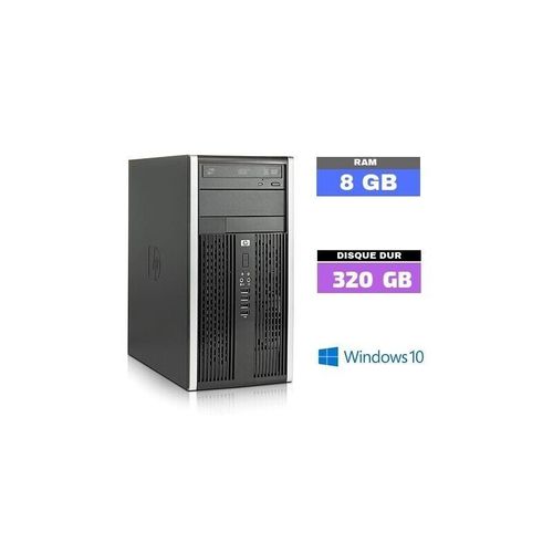 HP COMPAQ 6000 PRO MICROTOWER INTEL CORE 2 QUAD - 2.66 Ghz - Ram 8 Go - DD 320 Go