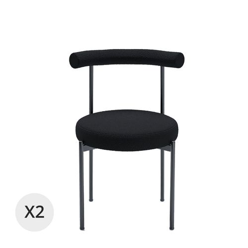 Lot De 2 Chaises De Salle À Manger Design Moderne