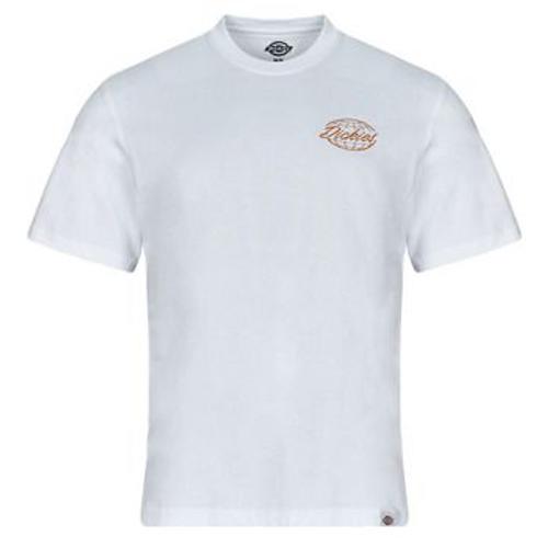 T-Shirt Dickies Dickies Globe Tee Ss Blanc