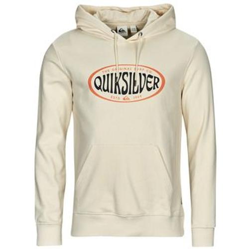 Sweat-Shirt Quiksilver In Circles Hoodie Beige