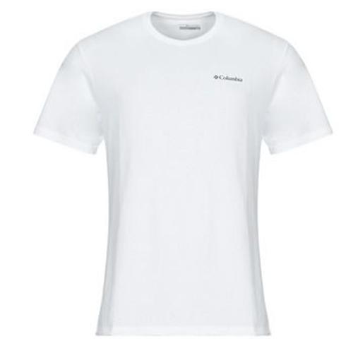 T-Shirt Columbia North Cascades Short Sleeve Tee Blanc