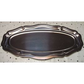 Ancien Plat / Plateau À Poisson - 605 X 298 Mm - Inox 18 %