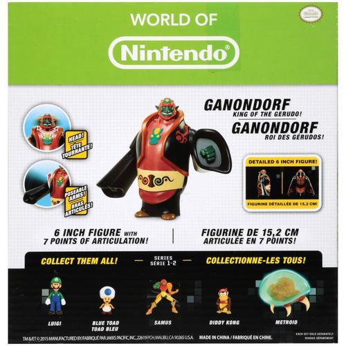 Monde De Nintendo® La Légende De Zelda? La Figurine Deluxe 6 Pouces Ganondorf