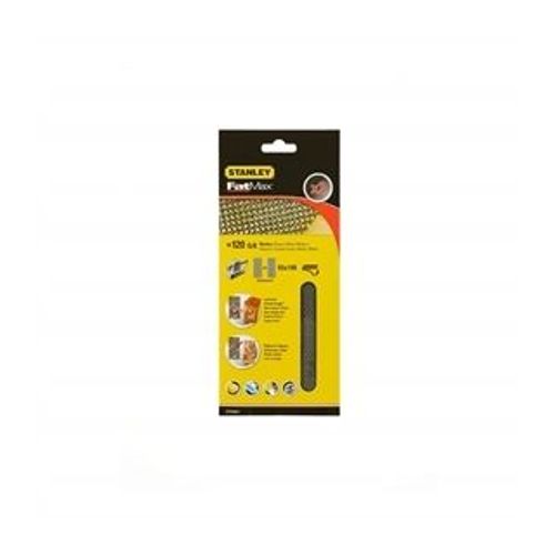 Folha lixa velcro Rect Gr120 - 3un - STA39037 - Stanley