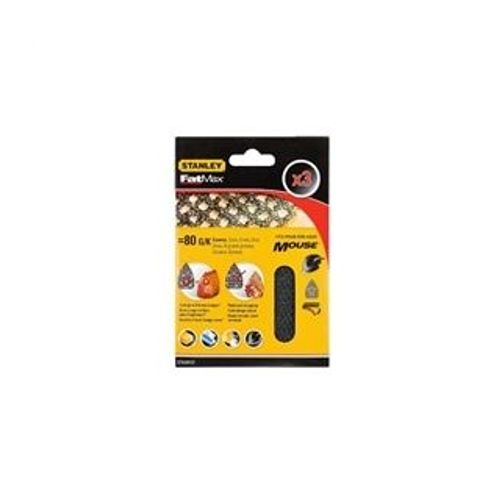 Folha lixa velcro Mouse Gr120 - 3un - STA39127 - Stanley