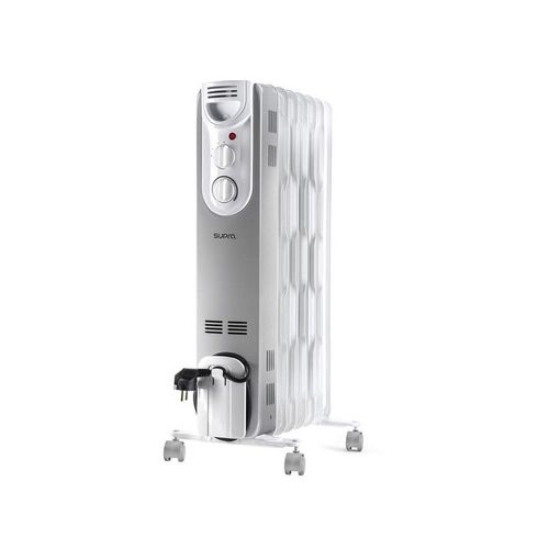 SUPRA Radiateur Bain d'Huile 1500W Eco-Design Thermostat Mécanique