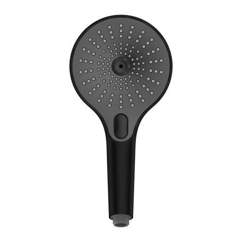Douchette à main noire - 3 jets - diamètre 130 mm - Ultimate Shower WENKO