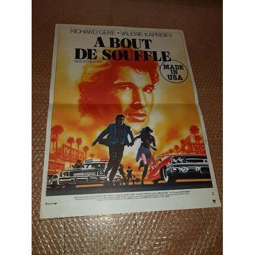 Affiche De Cinéma A Bout De Souffle Made In Usa 40x60 Cm