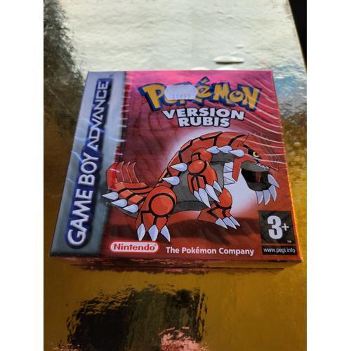 Pokemon - Version Rubis Game Boy Advance