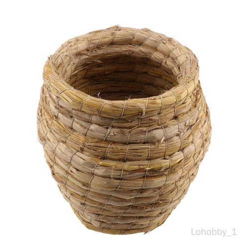 Cage De Animaux En Paille Lit Pour Couchage De Hamster Hérisson 195x140mm