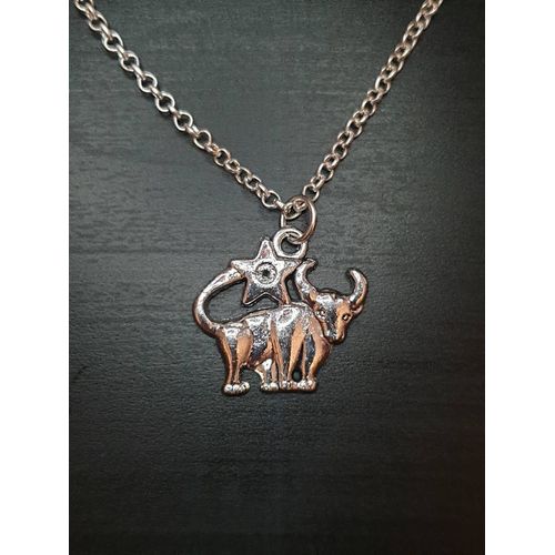 Collier Fantaisie "Taureau" Chaîne