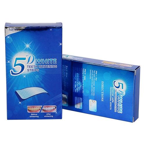 Couleur 2 Pack-14 Paires Bandes Blanchissantes Pour Les Dents, Kit Dentaire, Soins D'hygiène Buccale, Fausses Dents 