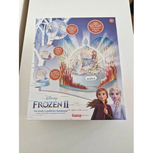Ma Boule À Paillettes Lumineuse : La Reine Des Neiges 2