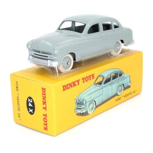 Ford Vedette 1954 Gris 1/43 Dinky 24x Atlas Neuf Boite-Dinky Toys