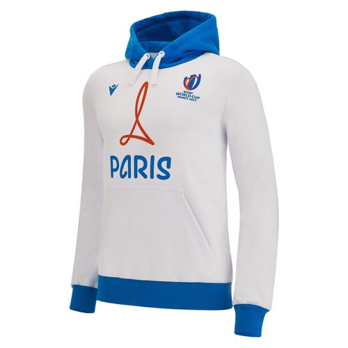 Sweat A Capuche Macron Adulte Paris Rugby World Cup 2023 Officiel