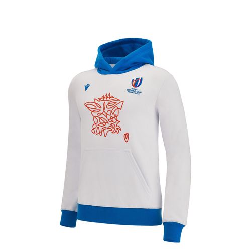 Sweat A Capuche Macron Enfant Rugby France World Cup 2023 Officiel