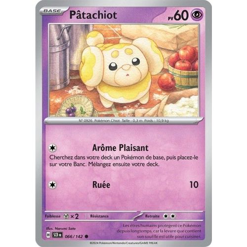Carte Pokémon - Pâtachiot - 066/142 - Ev7 Couronne Stellaire