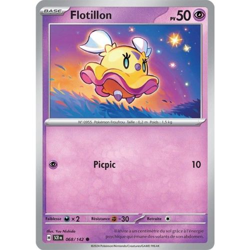Carte Pokémon - Flotillon - 068/142 - Ev7 Couronne Stellaire