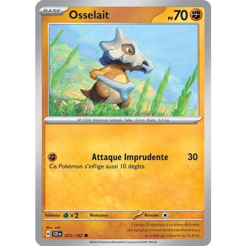 Carte Pokémon - Osselait - 072/142 - Ev7 Couronne Stellaire