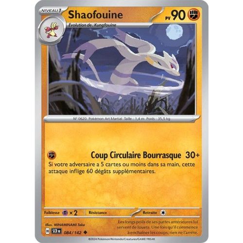 Carte Pokémon - Shaofouine - 084/142 - Ev7 Couronne Stellaire