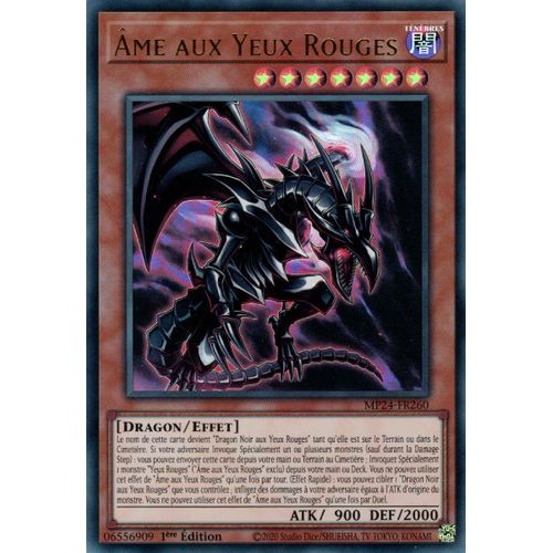 Yu Gi Oh Mp24 Fr260 Âme Aux Yeux Rouges Ultra Rare